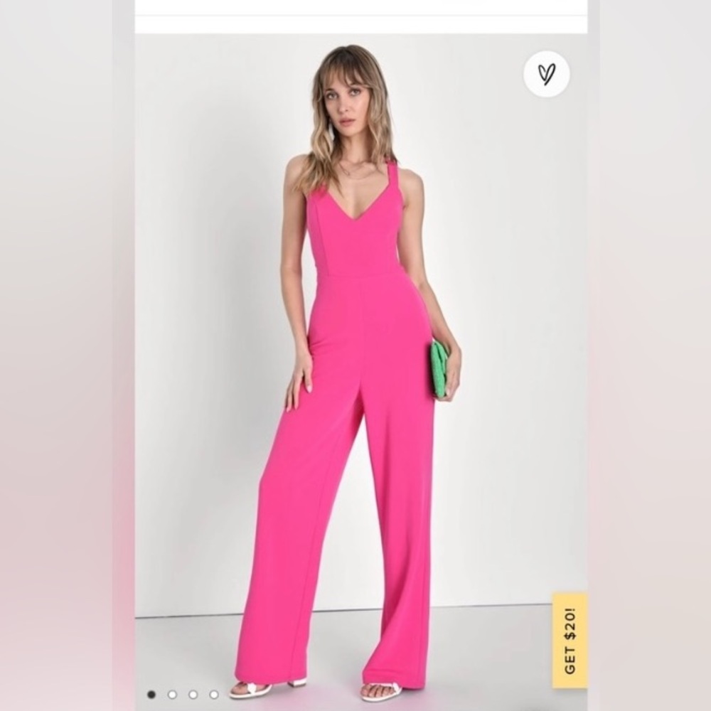 Brand new w/tags Lulu’s jumpsuit.